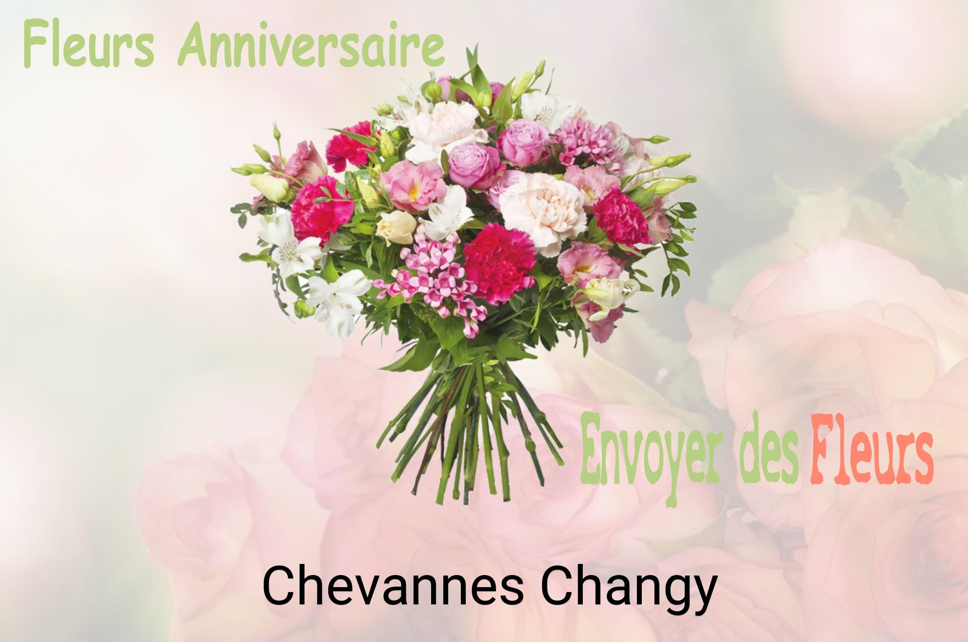 Bouquet de fleurs d’anniversaire livré à Chevannes-Changy