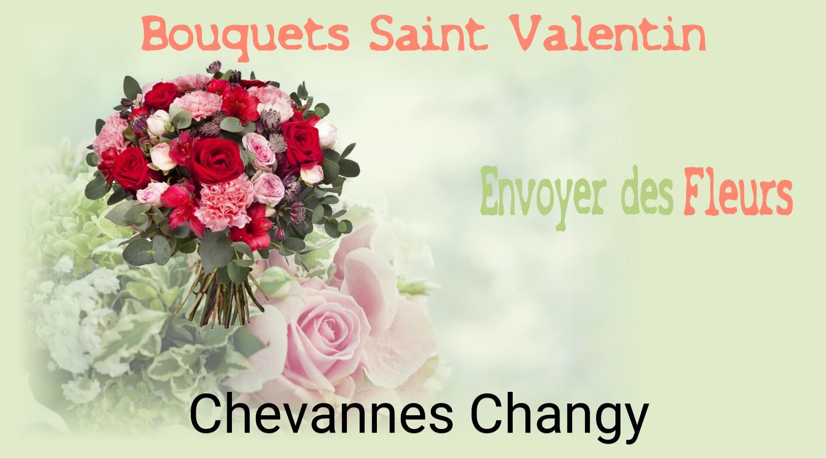 Roses de Saint-Valentin livrées à Chevannes-Changy